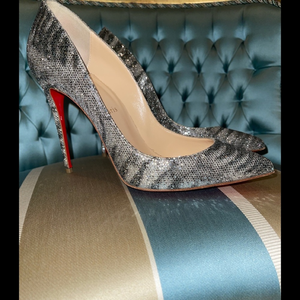 Louboutin pointy heels